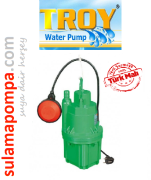 TROY HDF4 1\'\' 10 MT FLATÖRLÜ KABLOLU ELEKTROMANYETİK  TİTREŞİMLİ DALGIÇ POMPA