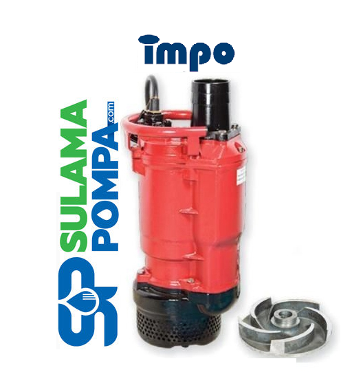 İMPO KBZ 4-11 - 15 HP 380V ENDÜSTRİYEL TİP ÇAMUR POMPASI (DALGIÇ POMPA)