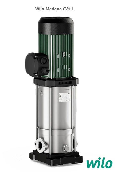 Wilo Medana CV1-L.416-1/E/E/100  2.5kW 380V  Paslanmaz Çelik Gövdeli Dikey Milli Çok Kademeli Santrifüj Pompa