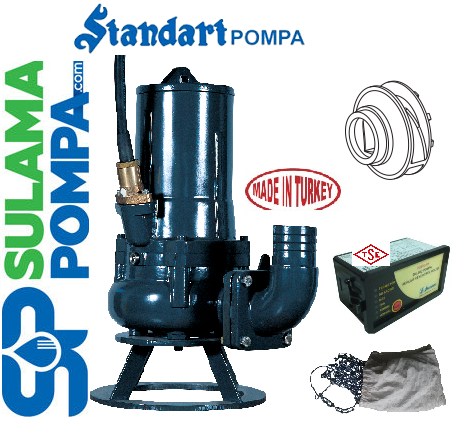 STANDART C 100-240 B 240.1/ 7.5 HP 380W ATIK SU DALGIÇ POMPA