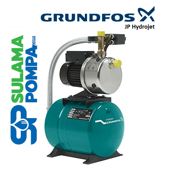 GRUNDFOS JPB 6 24 LT - 1.9 HP 220V KOMPLE PASLANMAZ ÇELİK SESSİZ HİDROFOR (7 KAT-7 DAİRE)