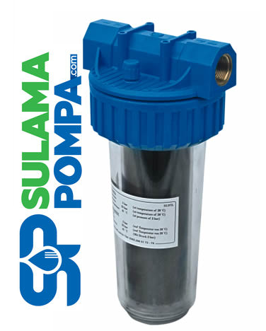 1'' FİLTRE KABI 254 AKTİF KARBON SU FİLTRESİ