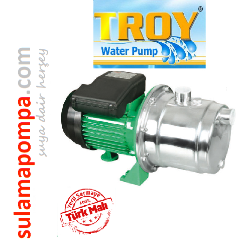 TROY HMINOX 20/4 2,HP PASLANMAZ KADEMELİ SANTRİFÜJ POMPA
