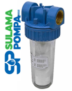 11/2'' FİLTRE KABI 254 ELYAF SARGILI SU FİLTRESİ