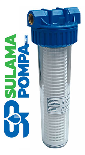 11/4'' FİLTRE KABI 370Y . 100 MİCRON SU FİLTRESİ