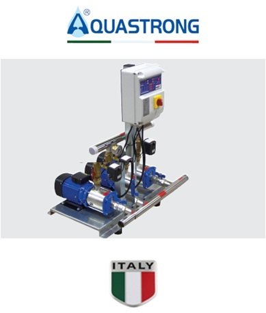 Aquastrong  DC3 XHC 8-50       3X4Hp 380V  Üç Pompalı Yatay Hidrofor