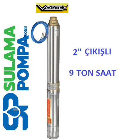 VORTEX 9GM-20 3,HP 220V DERİN KUYU DALGIÇ POMPA
