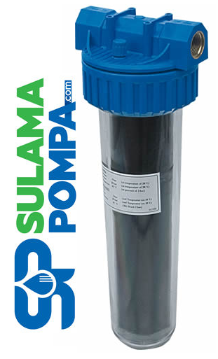 11/4'' FİLTRE KABI 370  AKTİF KARBON SU FİLTRESİ