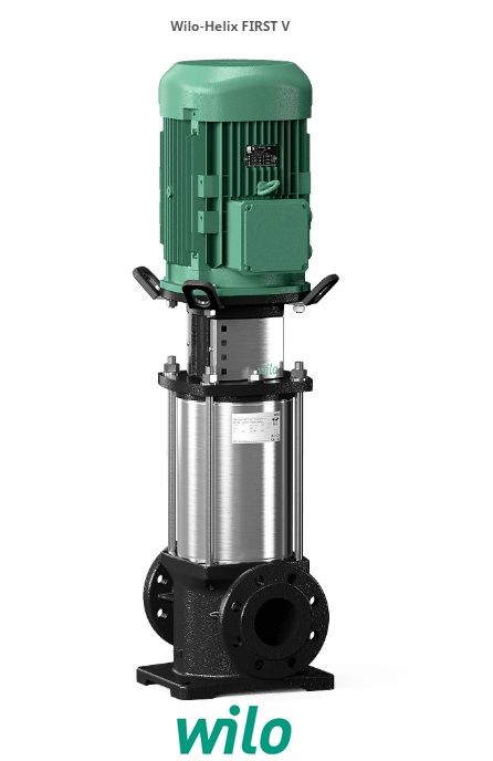 Wilo Helix FIRST V 620-5/25/E/KS   4kW 380V  Çok Kademeli Paslanmaz Çelik Fanlı Dikey Milli Santrifüj Pompa