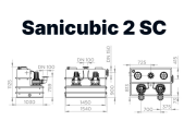 SFA SANICUBIC 2 SC 7.5 T Endüstriyel Foseptik Terfi İstasyonu